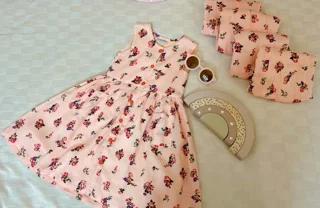 سارافان دخترانه ۱ تا ۳ سال