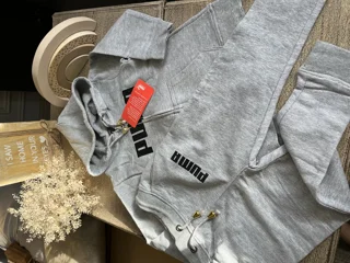 ست هودی شلوار وارداتی پسرانه ۸ سال puma